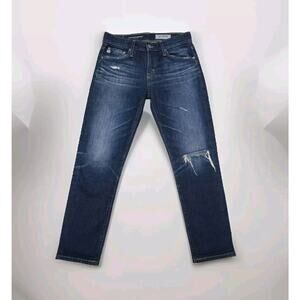 AG-ED Adriano Goldschmied Ex Boyfriend Slim Slouchy Jeans Size 25 W 28